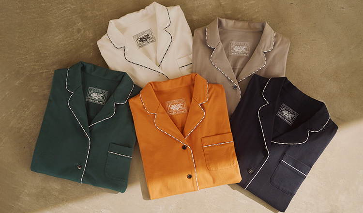 80/2プレーンジャージパジャマ NEW COLOR: ｜オーガニックコットン