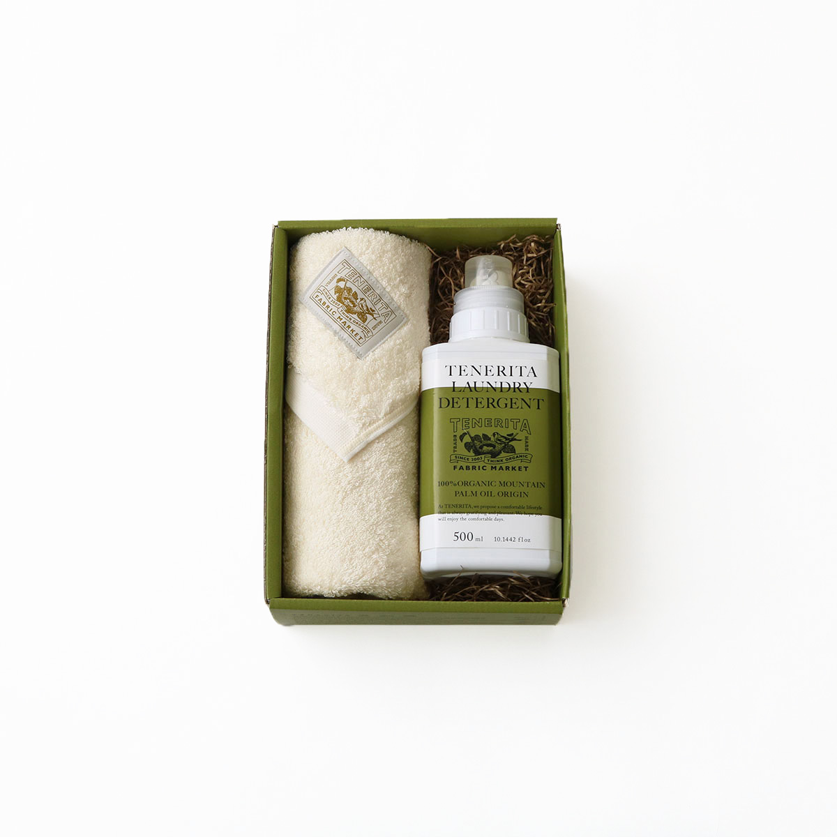 超甘撚りフェイスタオル&LAUNDRY DETERGENTセット(FREE -): ギフト