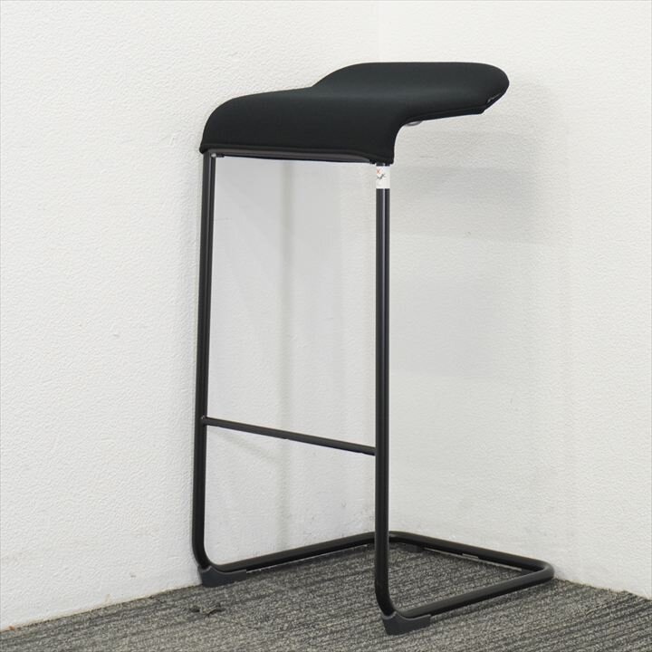 コクヨ テイル ハイスツール ブラック- 中古オフィス家具の専門店-天下一