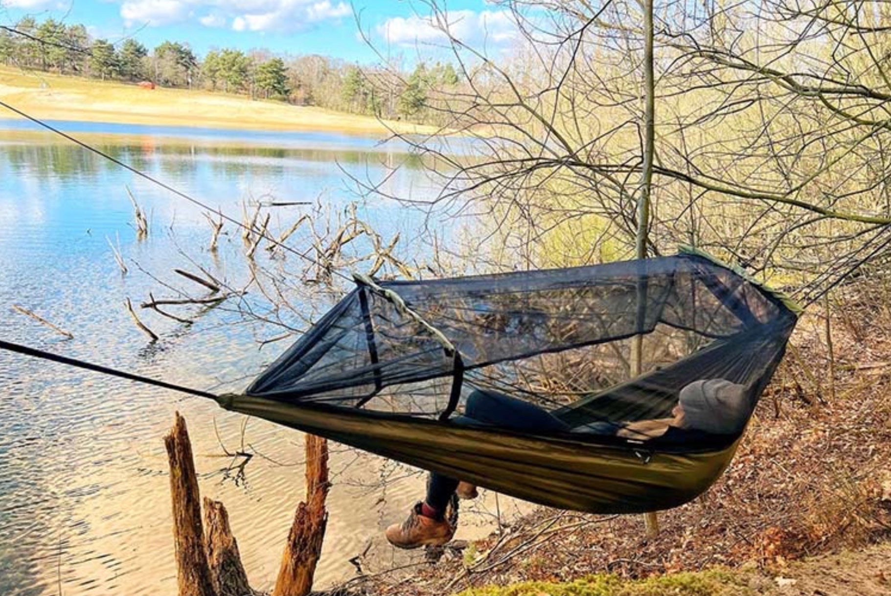 DD Recycled Frontline Hammock - Olive – Tentsile