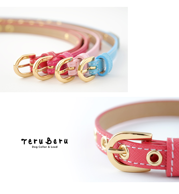 ハーネス派にオススメの軽量迷子札1cm幅の迷子札付きチョーカー