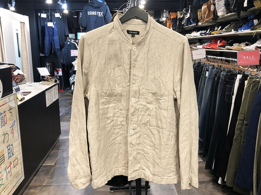 EVAN KINORI(エヴァンキノリ)から快適なフレンチカラーリネンシャツの