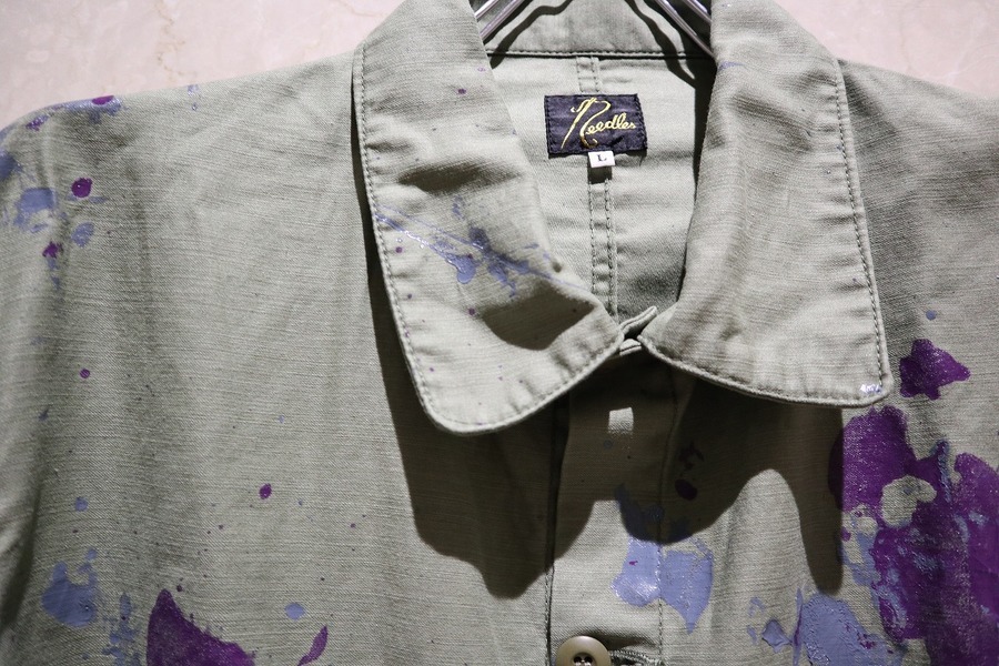 Needles/ニードルス】より20SS ペンキペイントカバーオールが入荷致し