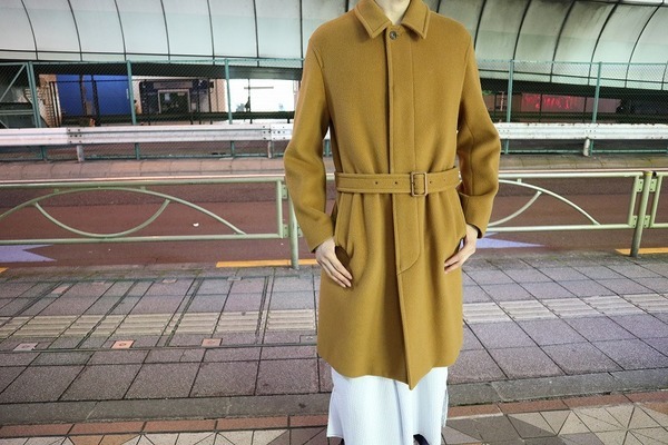 AURALEE/オーラリー】よりビーバーメルトンステンカラーコートが入荷