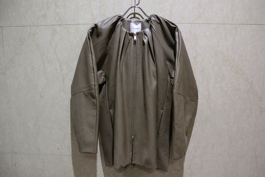 CLANE/クラネ】よりEGG FAKE LEATHER JACKETが入荷致しました[2020.11