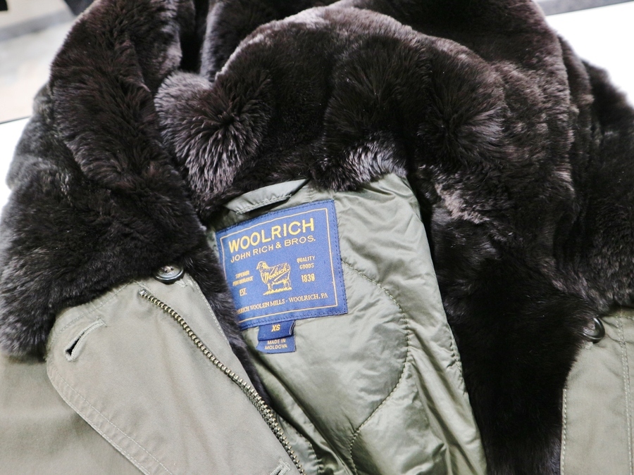WOOLRICH／ウールリッチ】ラッビットファーが暖かみのある万能モッズ