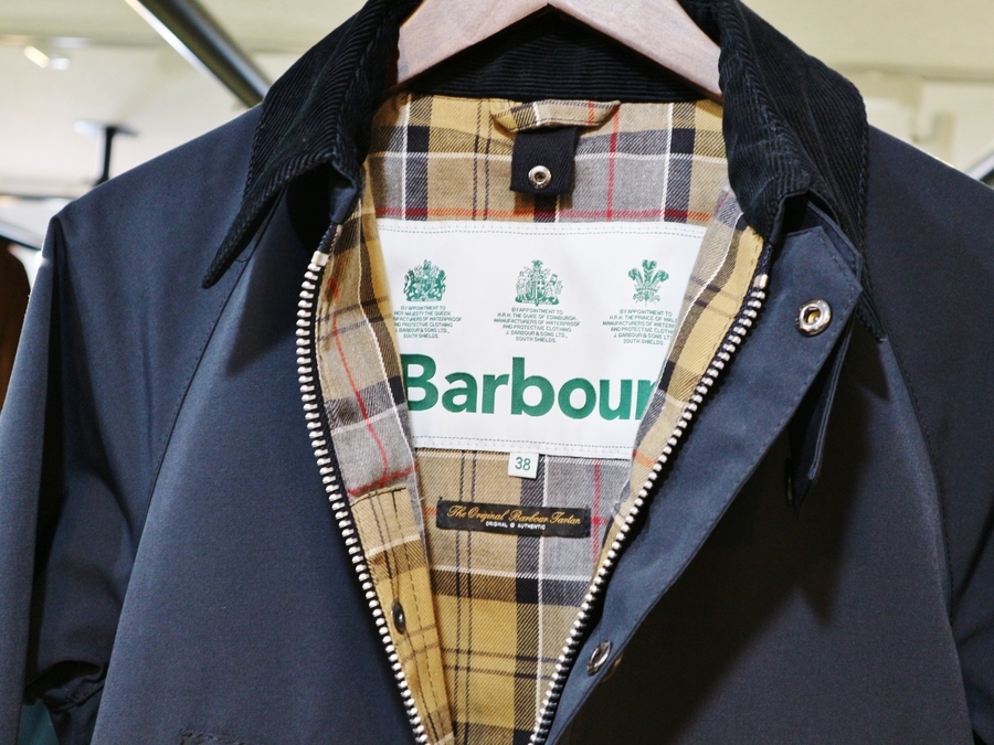 Barbour／バブアー】より BEDALE SL ノンワックス ビデイルスリム のご