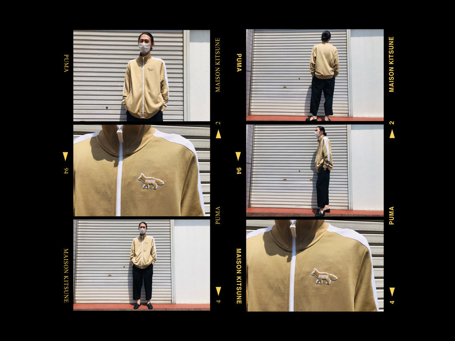 21SS】MAISON KITSUNE×PUMA (メゾンキツネ×プーマ) T7トラックトップ