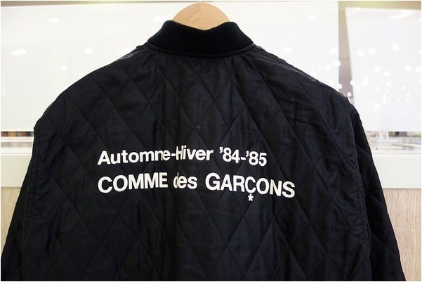 COMME des GARCONS/コムデギャルソン】キルティングブルゾンが入荷しま