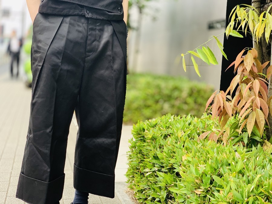 SOUMO/ソウモ】BIG TUCK CHINOが入荷しました。[2020.05.25発行]｜トレ