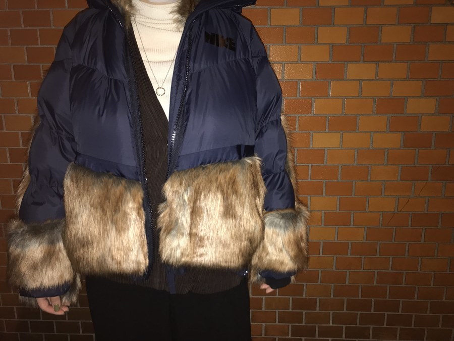 NIKE×sacai/ナイキ×サカイ】2020AW発売モデル ファーダウンジャケット