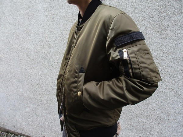DSQUARED2/ディースクエアード】MA-1ジャケット入荷！[2020.01.16発行
