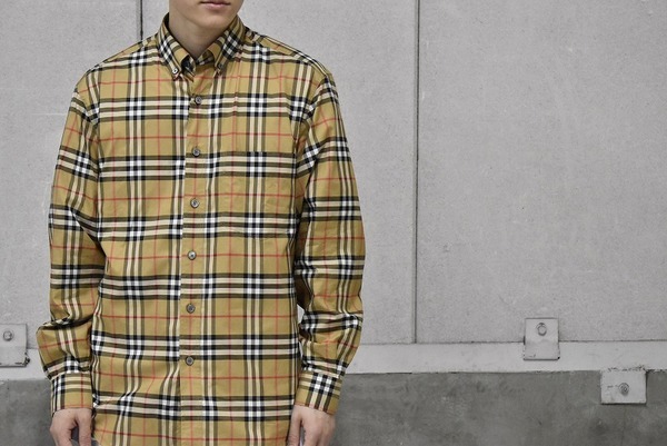 BURBERY/バーバリー】よりノバチェックボタンダウンシャツが入荷致し