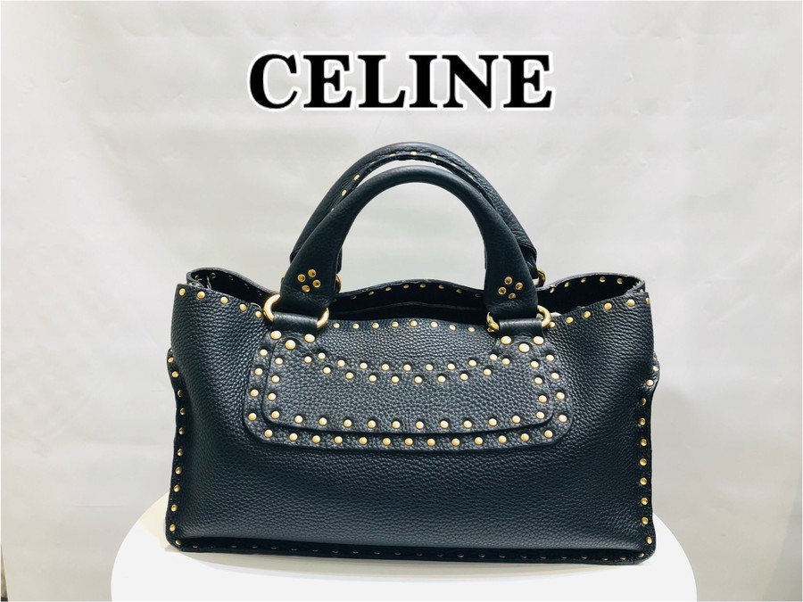 ラグジュアリーブランド】CELINE（セリーヌ）スタッズブギーバッグ