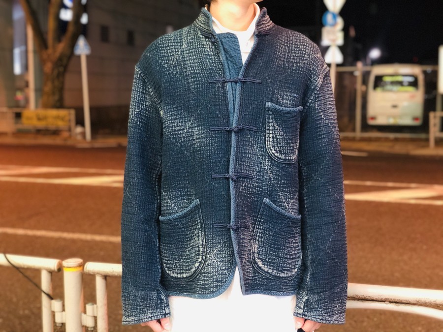 Porter Classic / ポータークラシック】より刺し子チャイナジャケット