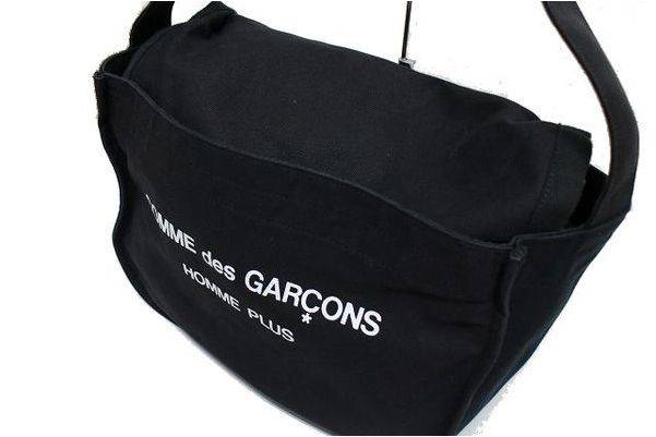 キャンバスショルダーバッグ／“コムデギャルソン・オムプリュス