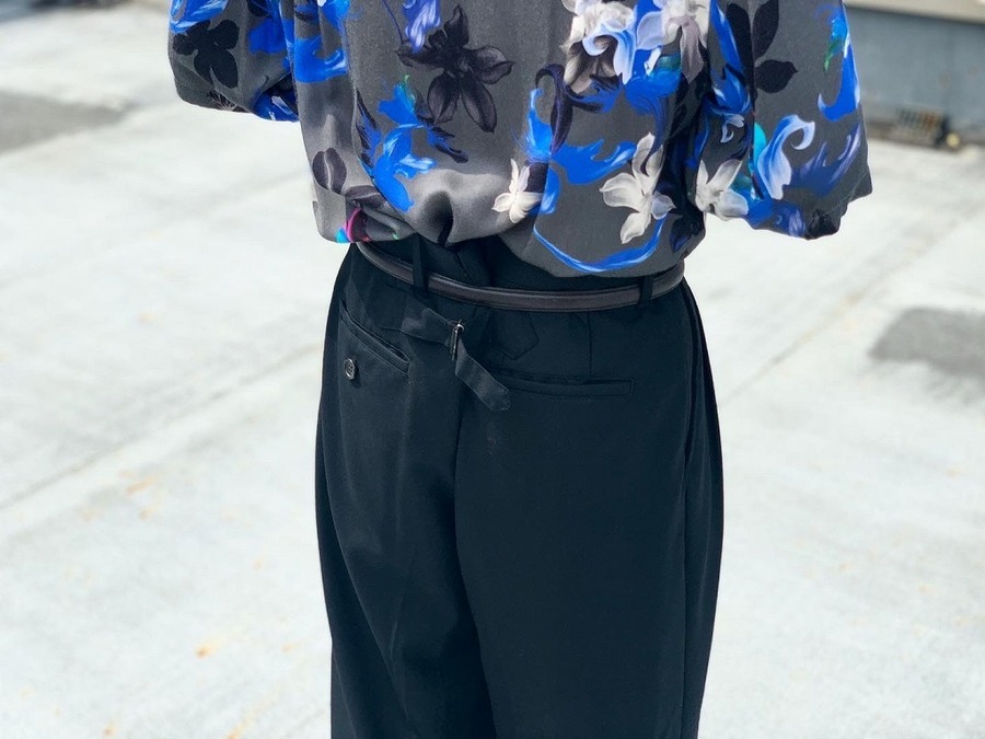 YOKO SAKAMOTO/ヨーコサカモト】 WIDE TROUSERS/ワイドトラウザー