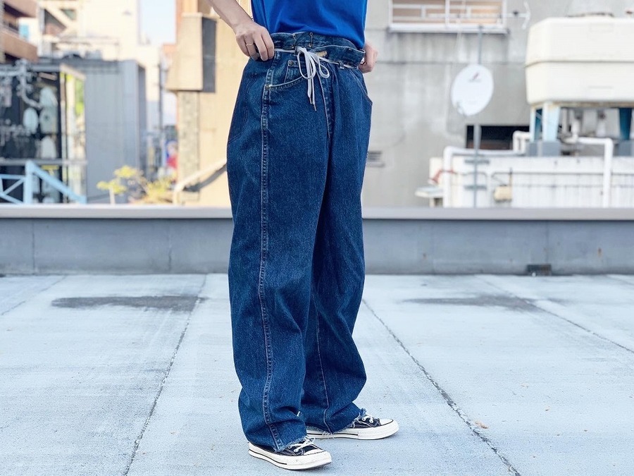 MAISON EUREKA/メゾンエウレカ】VINTAGE REWORK BIGGY PANTS