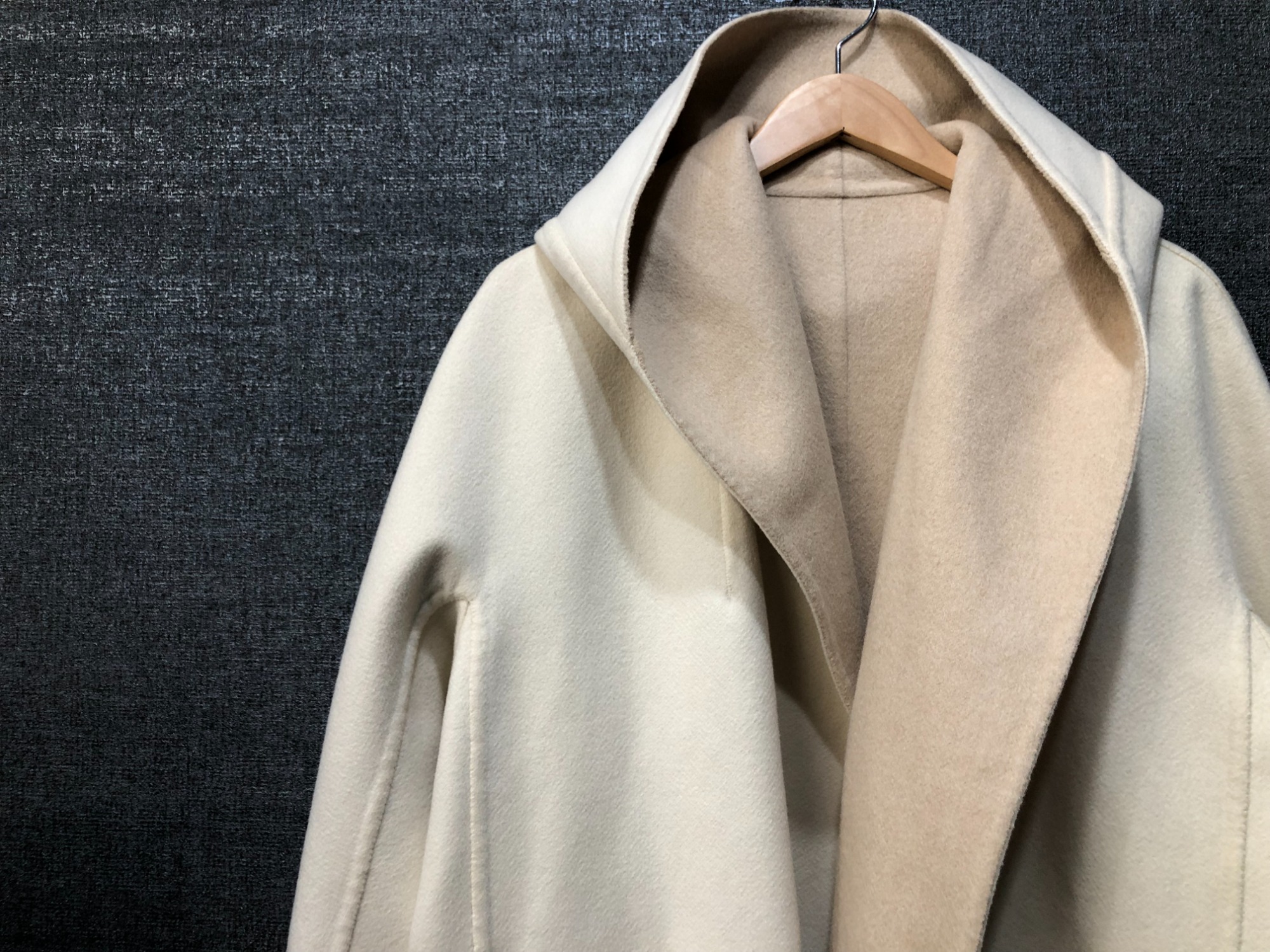 買取強化ブランド【HERMES/エルメス】カシミヤダブルフェイスカシミヤ