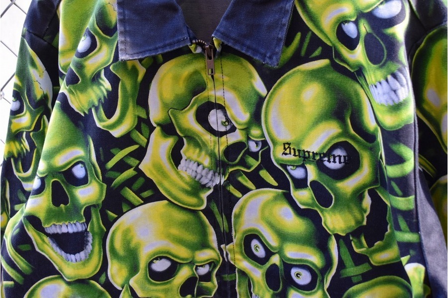 SUPREME/シュプリーム】18SS Skull Pile Work Jacket入荷[2021.01.19