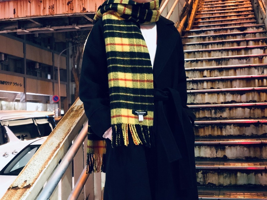 JUNYA WATANABE CDG/ジュンヤワタナベコムデギャルソンよりマフラーの