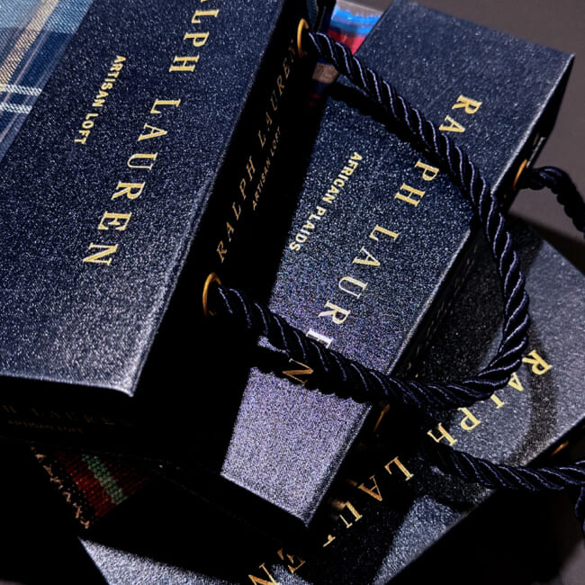 Cochineal Red ラルフローレン クッションカバー ネイビー レッド 50