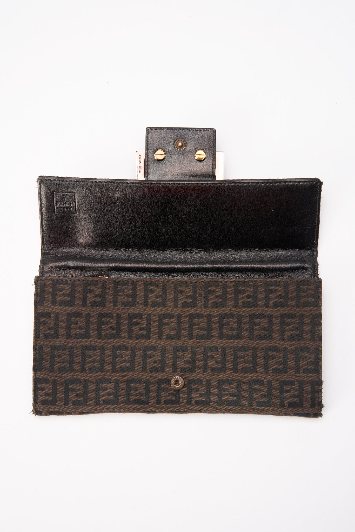 Vintage Fendi Zuccino canvas Wallet – The Hosta