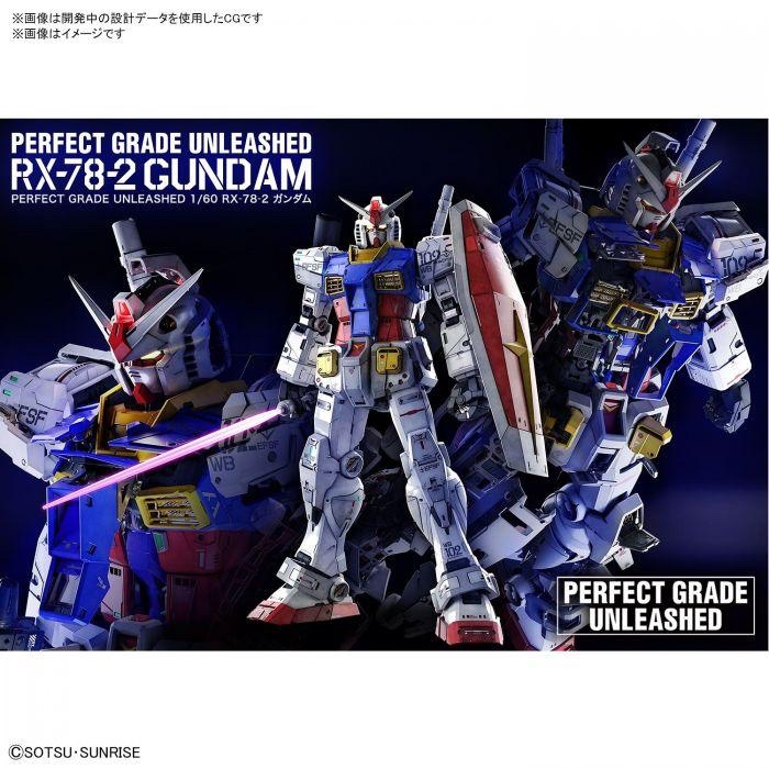 Unleashed RX-78-2 Gundam Perfect Grade PG Model Kit