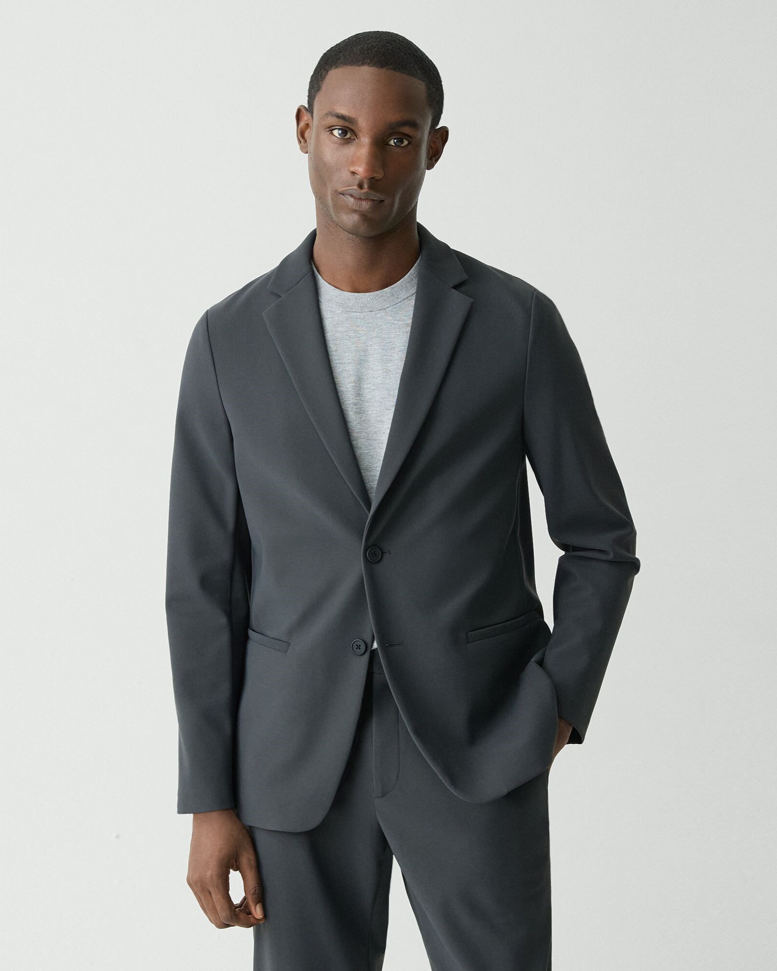 一部限定カラー Precision Ponte Clinton Blazer A | MEN | Theory