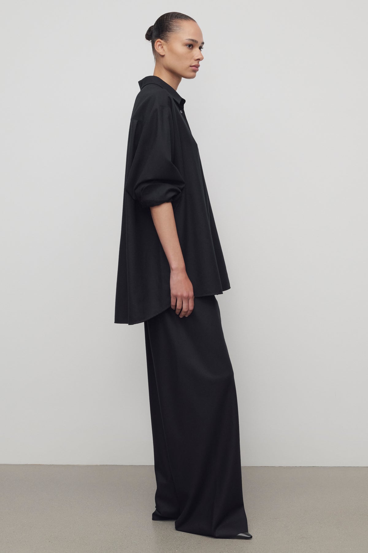 Gala バージンウール製パンツ Black – The Row