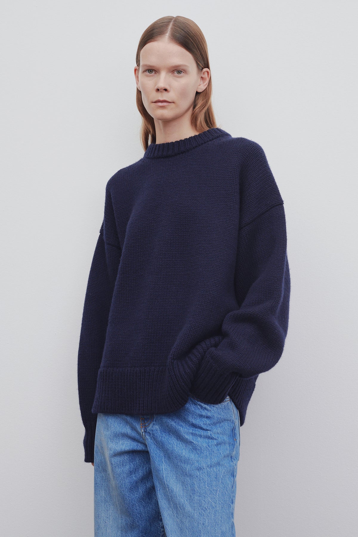 Ophelia Sweater Blue – The Row
