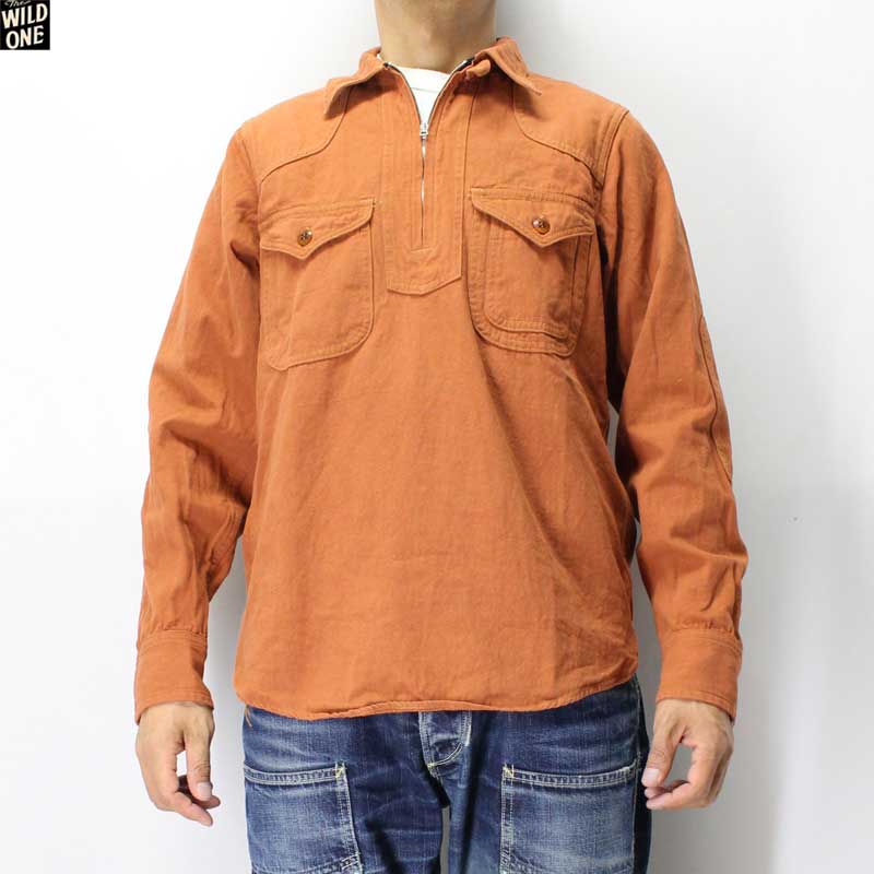 フリーホイーラーズ ハーフジッププルオーバーシャツ 【スカジット