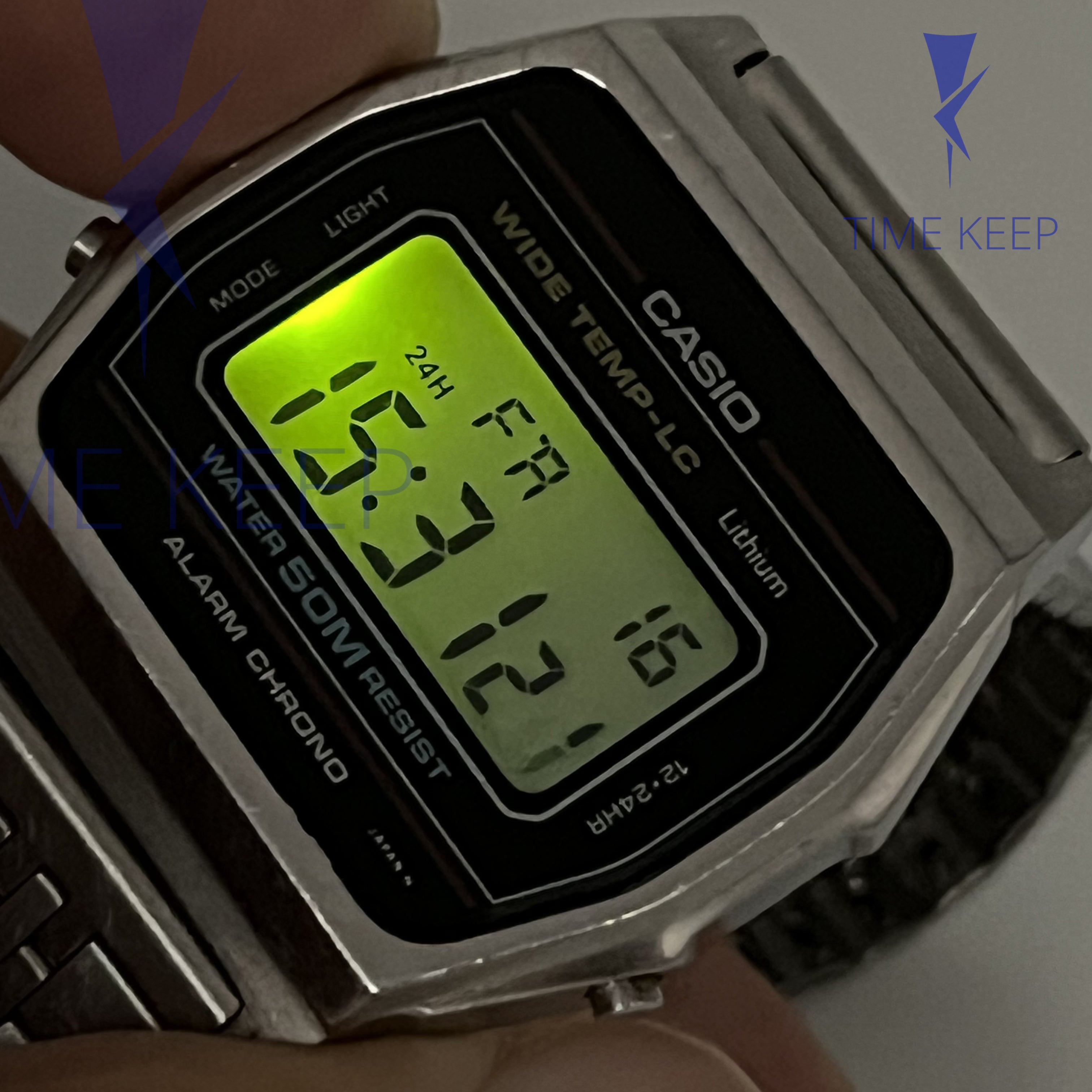 Rare Vintage 1980s Casio Digital Wide Temp LC Watch WW-34 – Time Keep