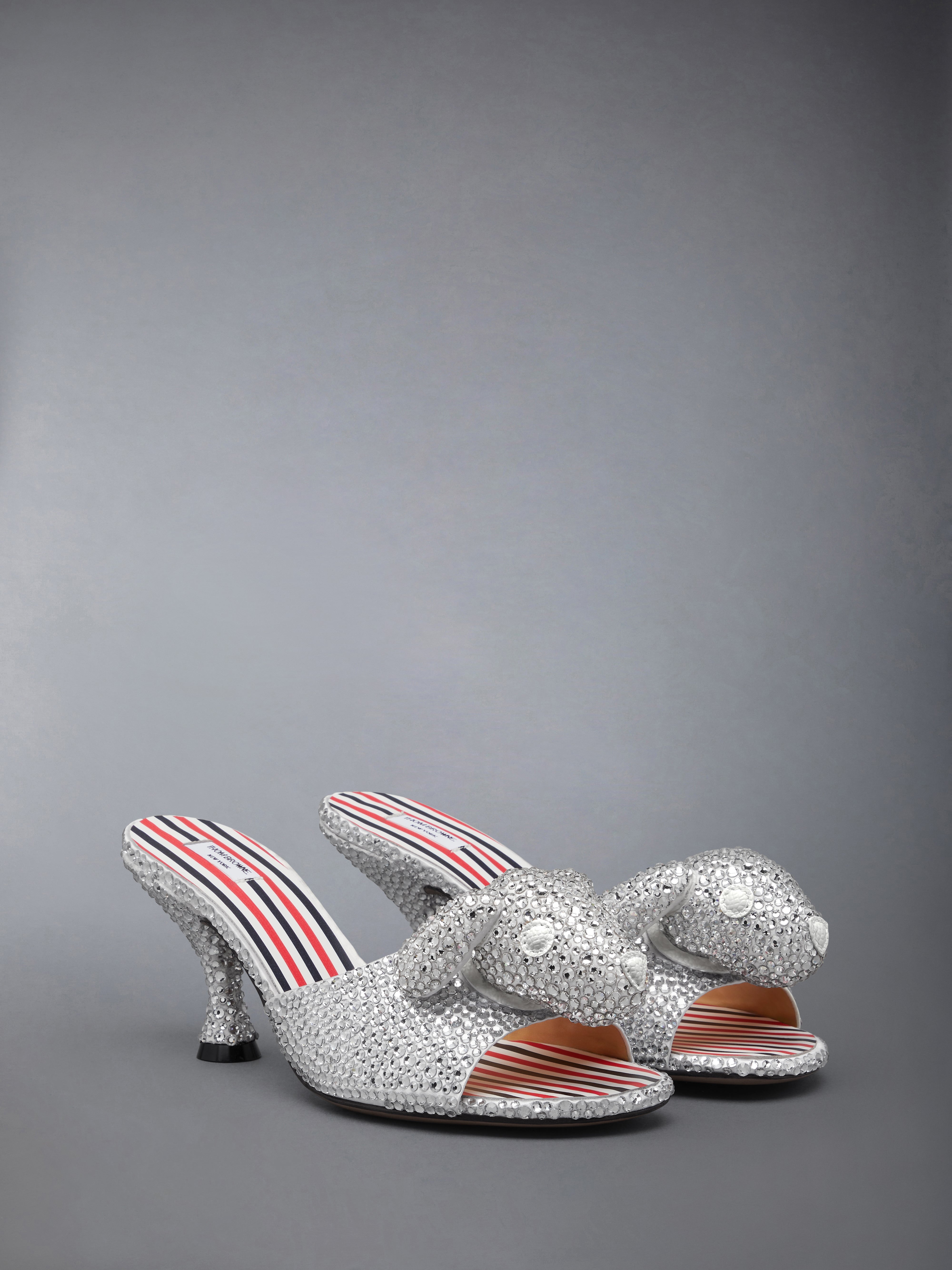 クリスタル HECTOR ミュール ヒール 75MM | Thom Browne