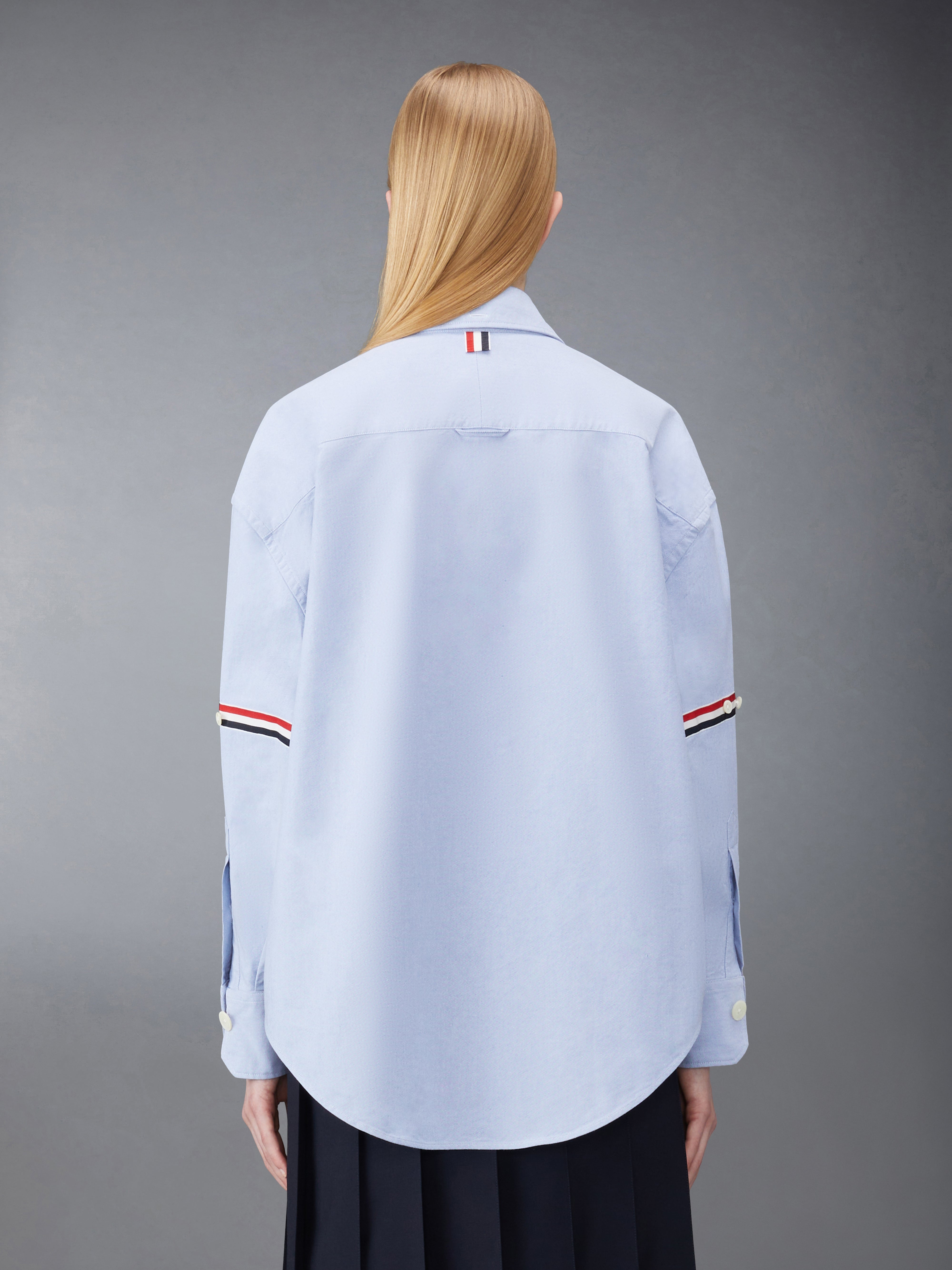 Oxford Armband Supersized Shirt | Thom Browne