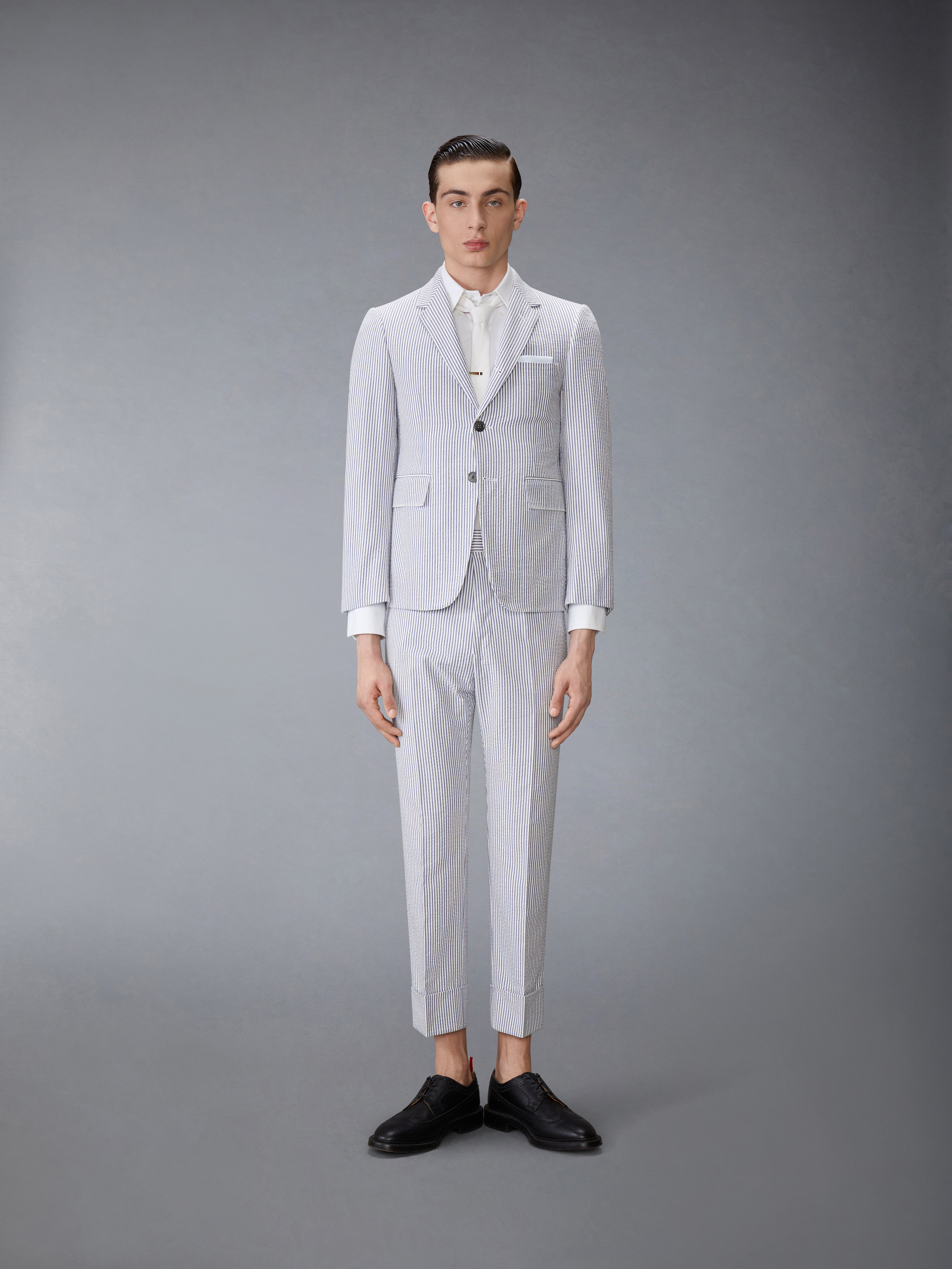 クラシック シアサッカー トラウザーパンツ | Thom Browne