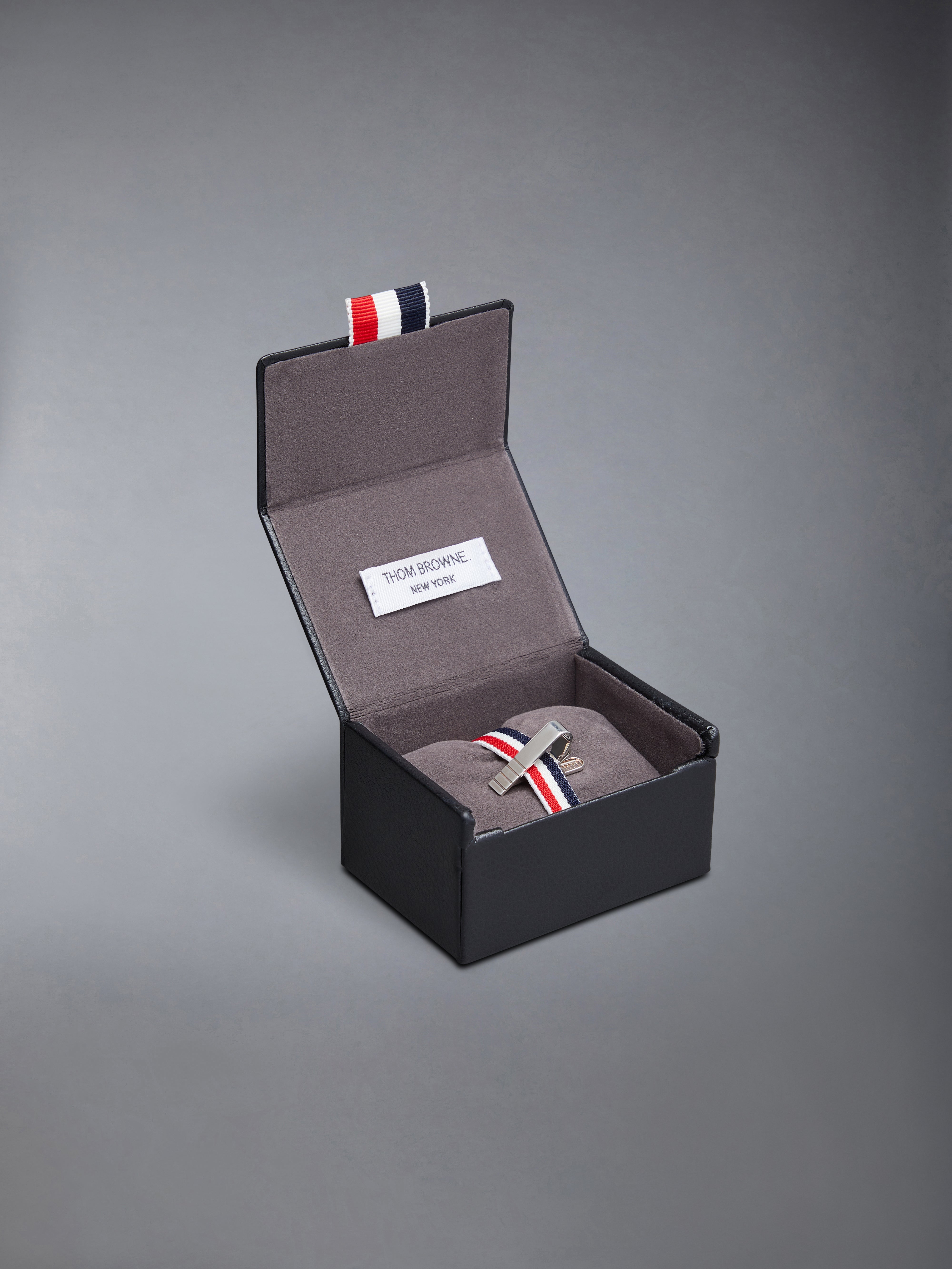 スターリングシルバー ショートタイバー | Thom Browne