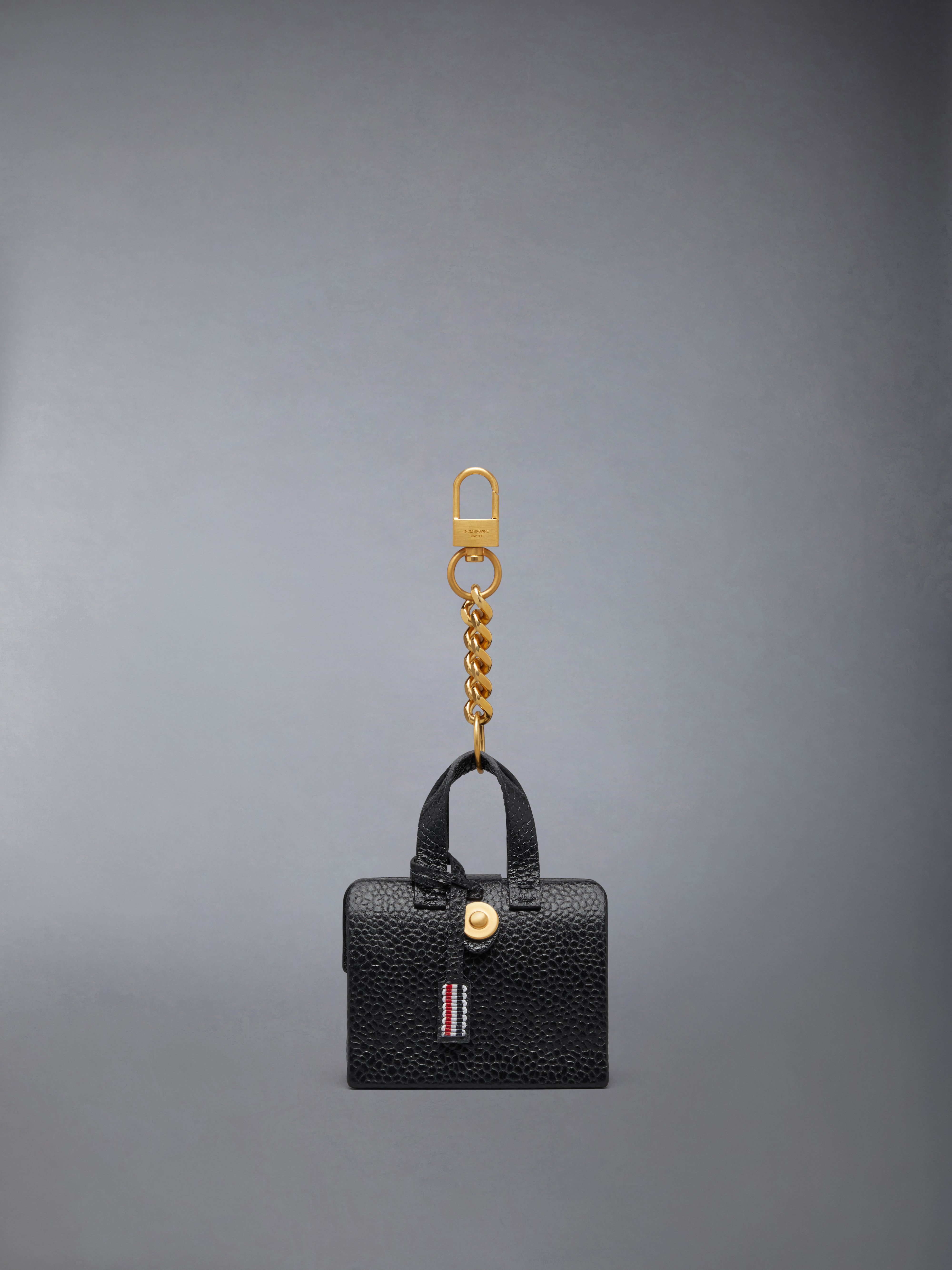 Soft Caviar Agneau Mr. Thom Charm | Thom Browne