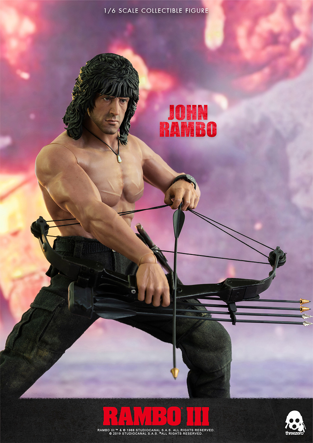 Rambo III 1/6 John Rambo – threezero store
