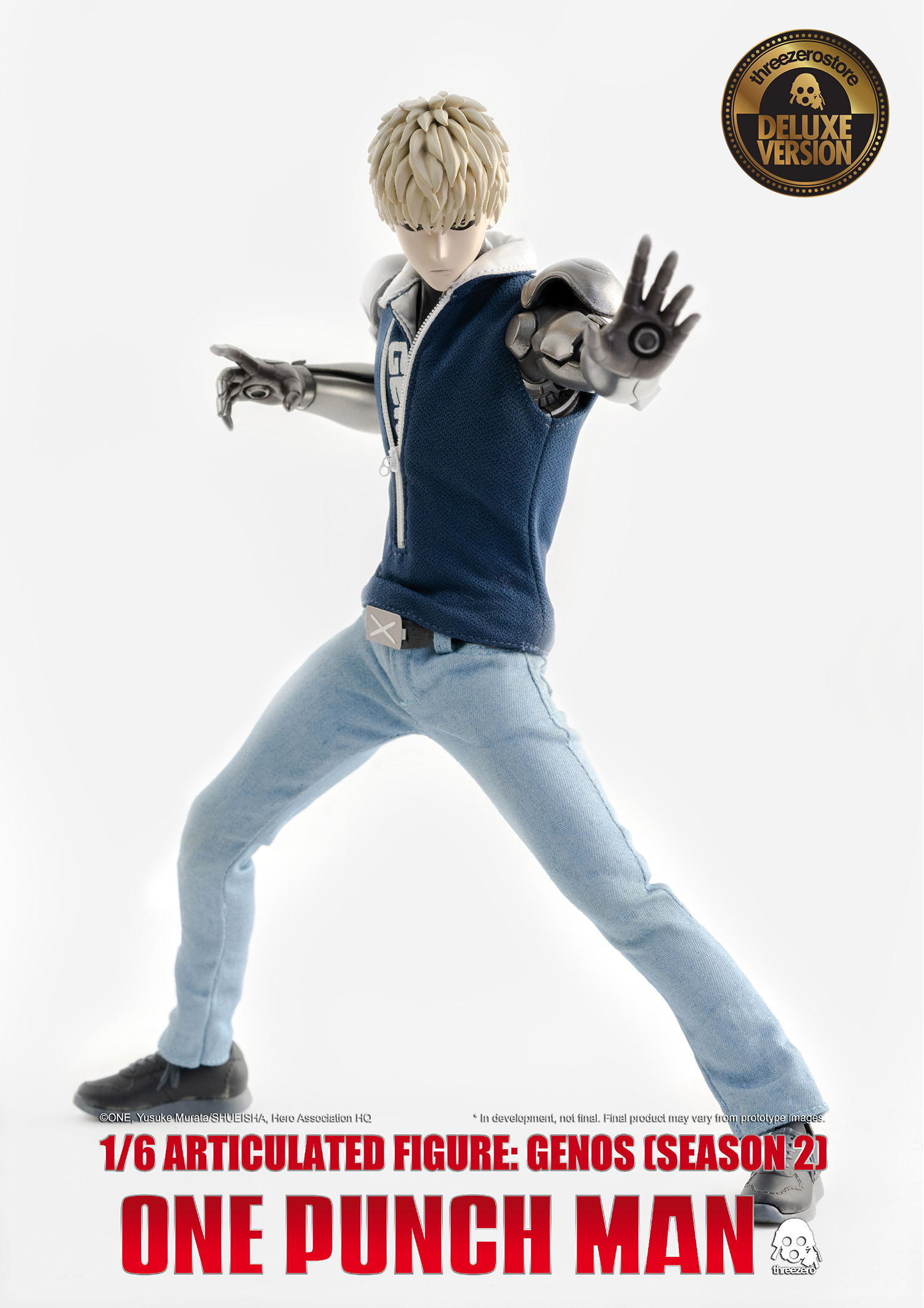 ONE-PUNCH MAN 1/6 Articulated Figure: Genos (SEASON 2) Deluxe