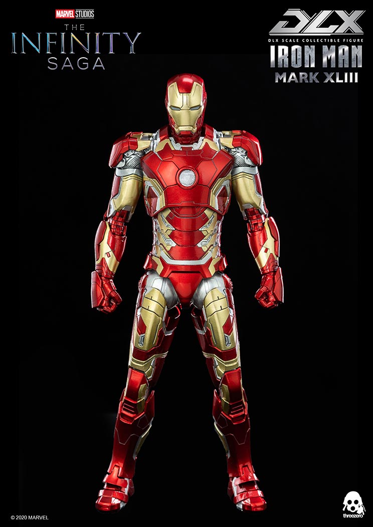 Marvel Studios: The Infinity SagaDLX Iron Man Mark 43 – threezero