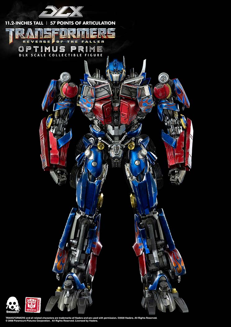 Transformers: Revenge of the Fallen DLX Optimus Prime – threezero