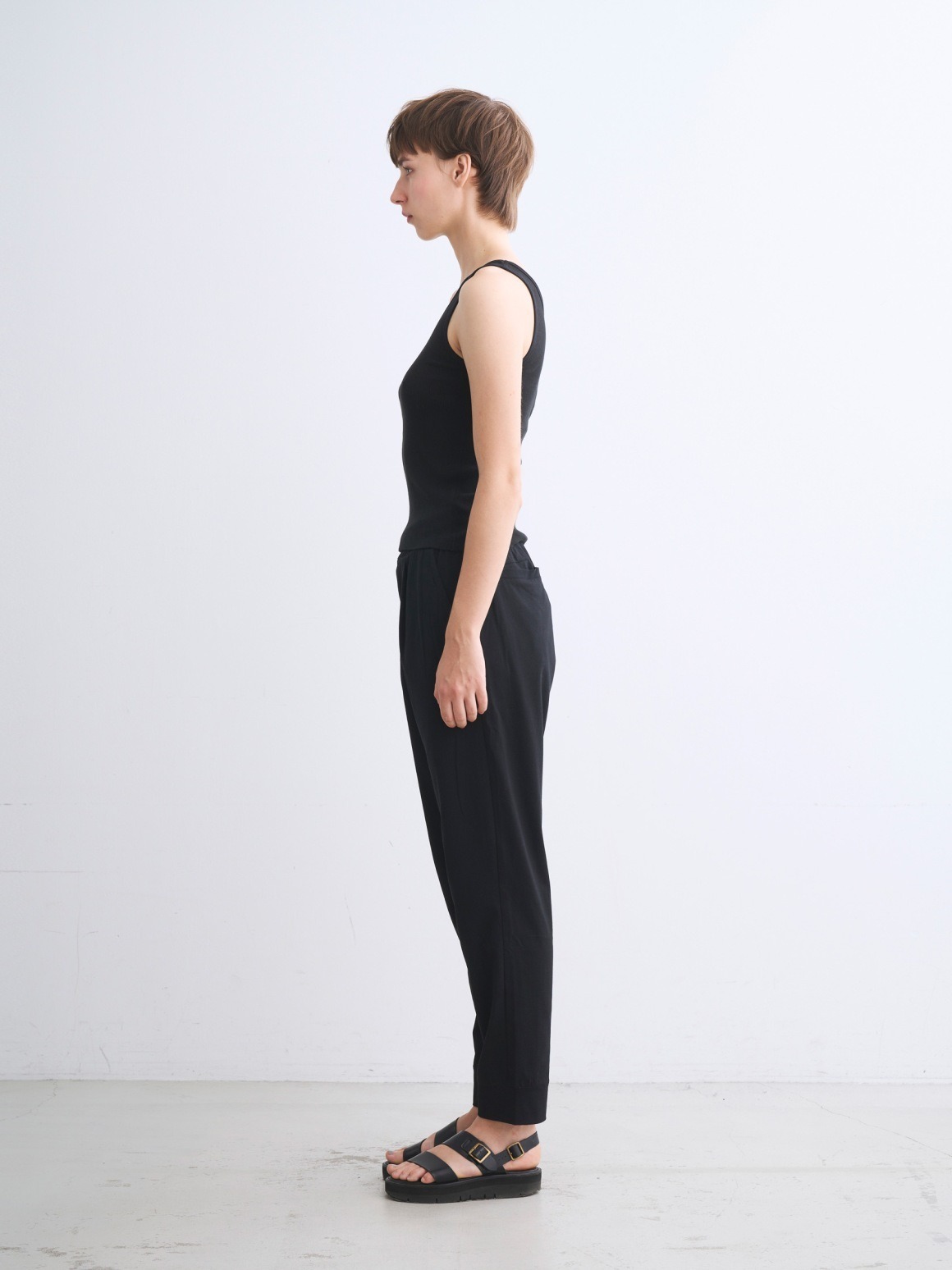 Cotton rib 2×1 tank｜スリードッツ オフィシャルオンラインショップ