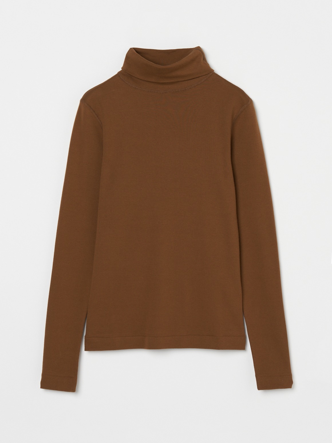 Organic cotton knit turtle neck｜スリードッツ オフィシャル