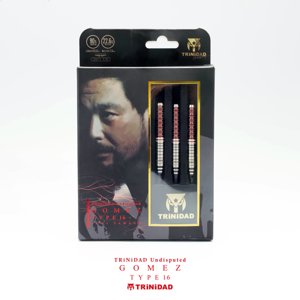 ダーツ バレル TRiNiDAD Undisputed GOMEZ16 山田勇樹 選手モデル