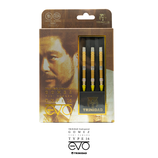 ダーツ バレル TRiNiDAD Undisputed GOMEZ16 EVO / 20g 山田勇樹 選手