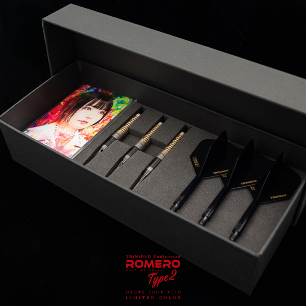 TiTO限定】ダーツ バレル TRiNiDAD Undisputed ROMERO2 TiTO Limited