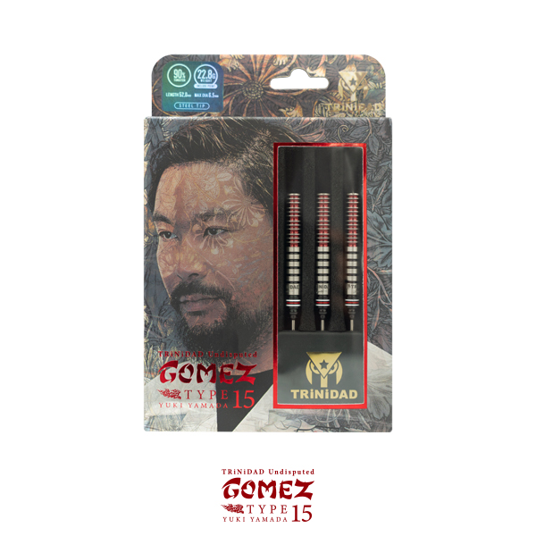 ダーツ バレル TRiNiDAD Undisputed GOMEZ15 山田勇樹 選手モデル