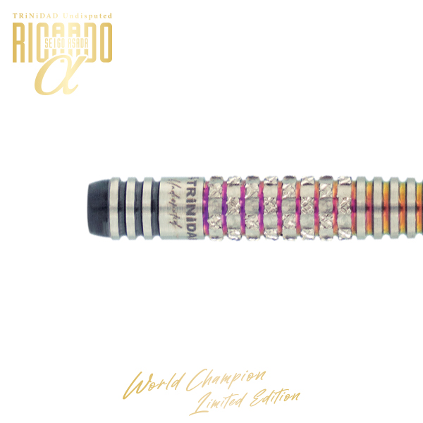 数量限定】ダーツ バレル TRiNiDAD Undisputed RICARDO α World