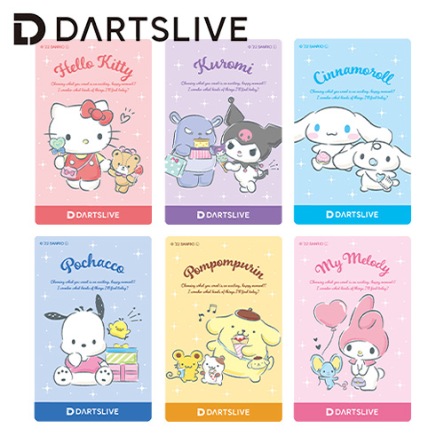 ダーツ ライブカード サンリオキャラ Sanrio characters DARTSLIVE